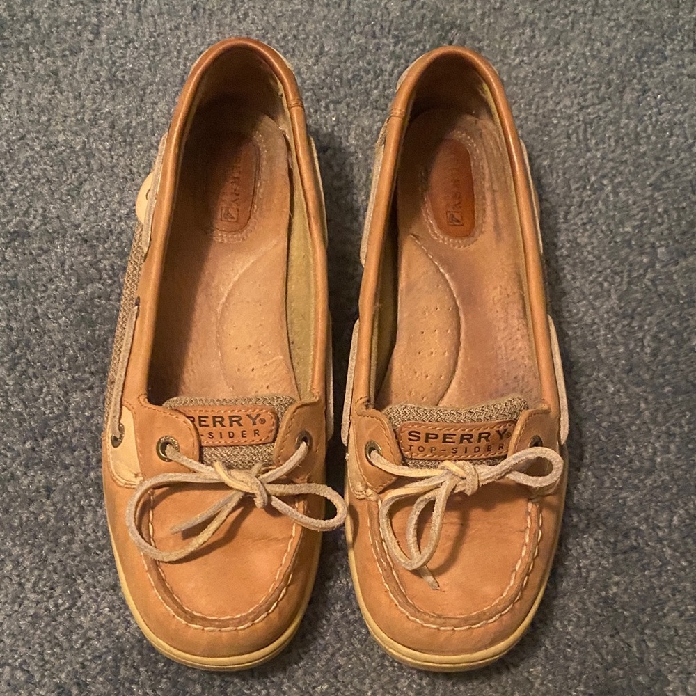 Sperry Women's Brown Boat Shoes Size 8 - image 1